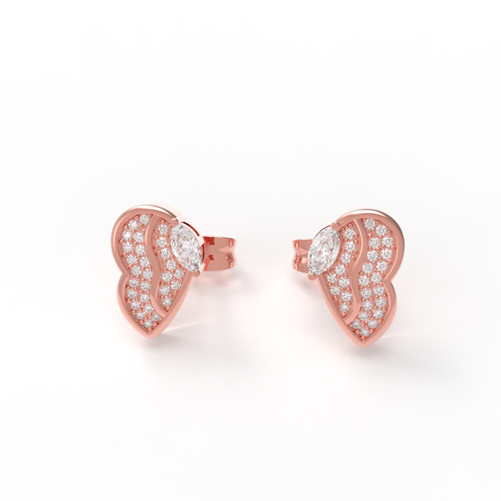 Most Sold Little Butterfly Stud Earrings, Hallmarked 925 Sterling Silver