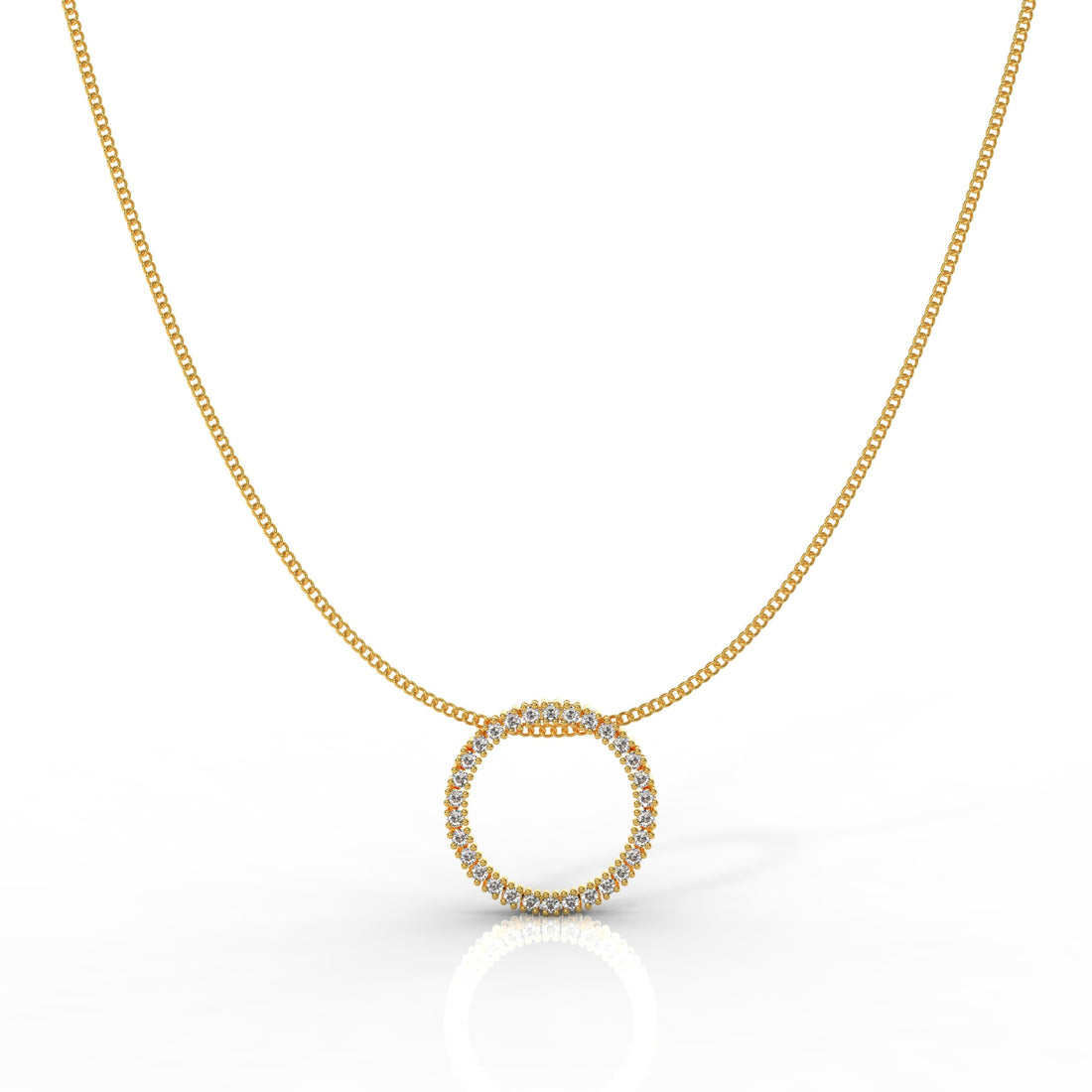Chunky Wheel Pendant With Chain, Hallmarked 925 Sterling Silver