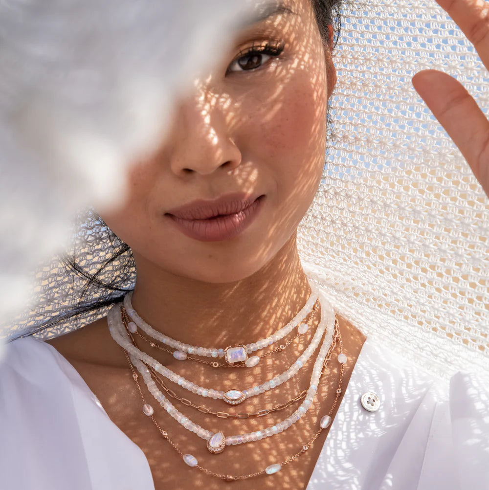 Layered necklaces