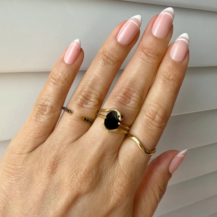 Moonstone lab diamonds harlow ring