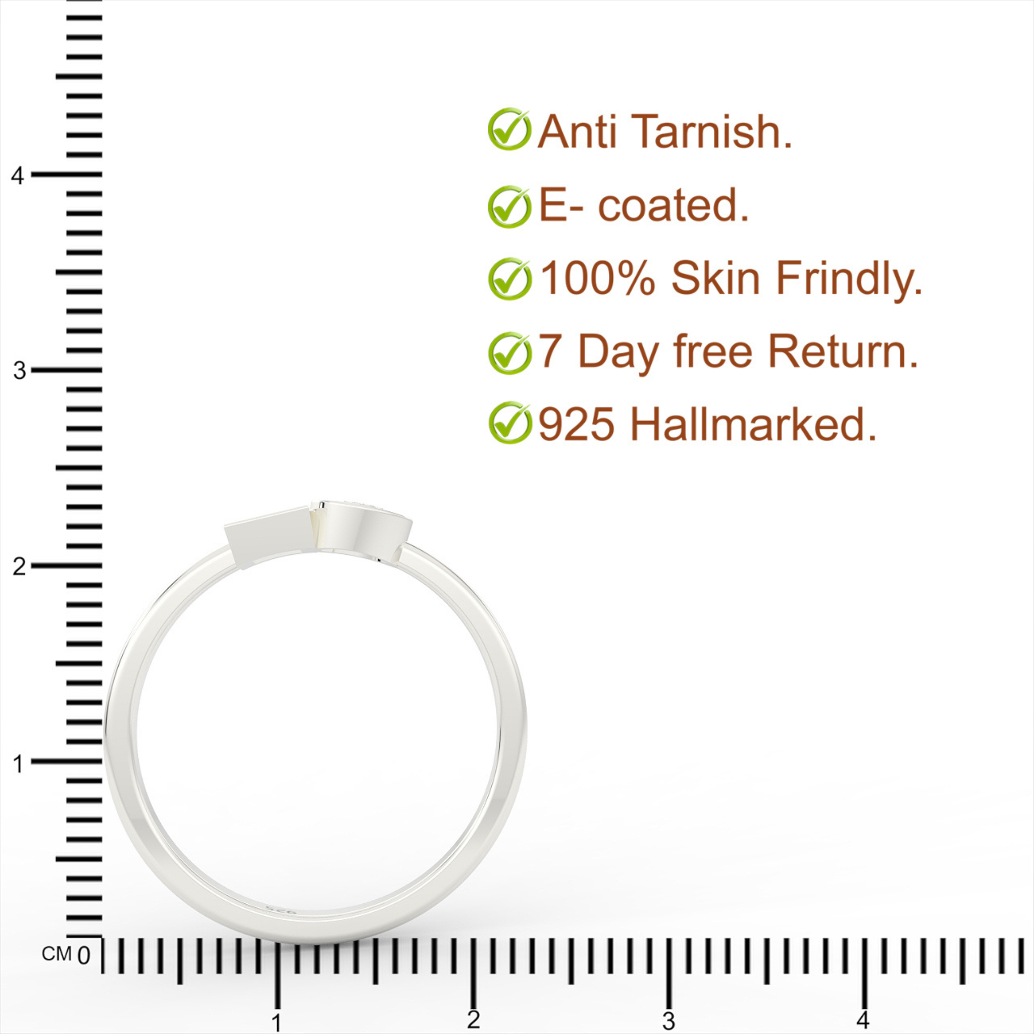 Gorgeous Toi Et Moi Engagement Ring – Hallmarked 925 Sterling Silver White Gold Plated | Symbol of Love & Elegance