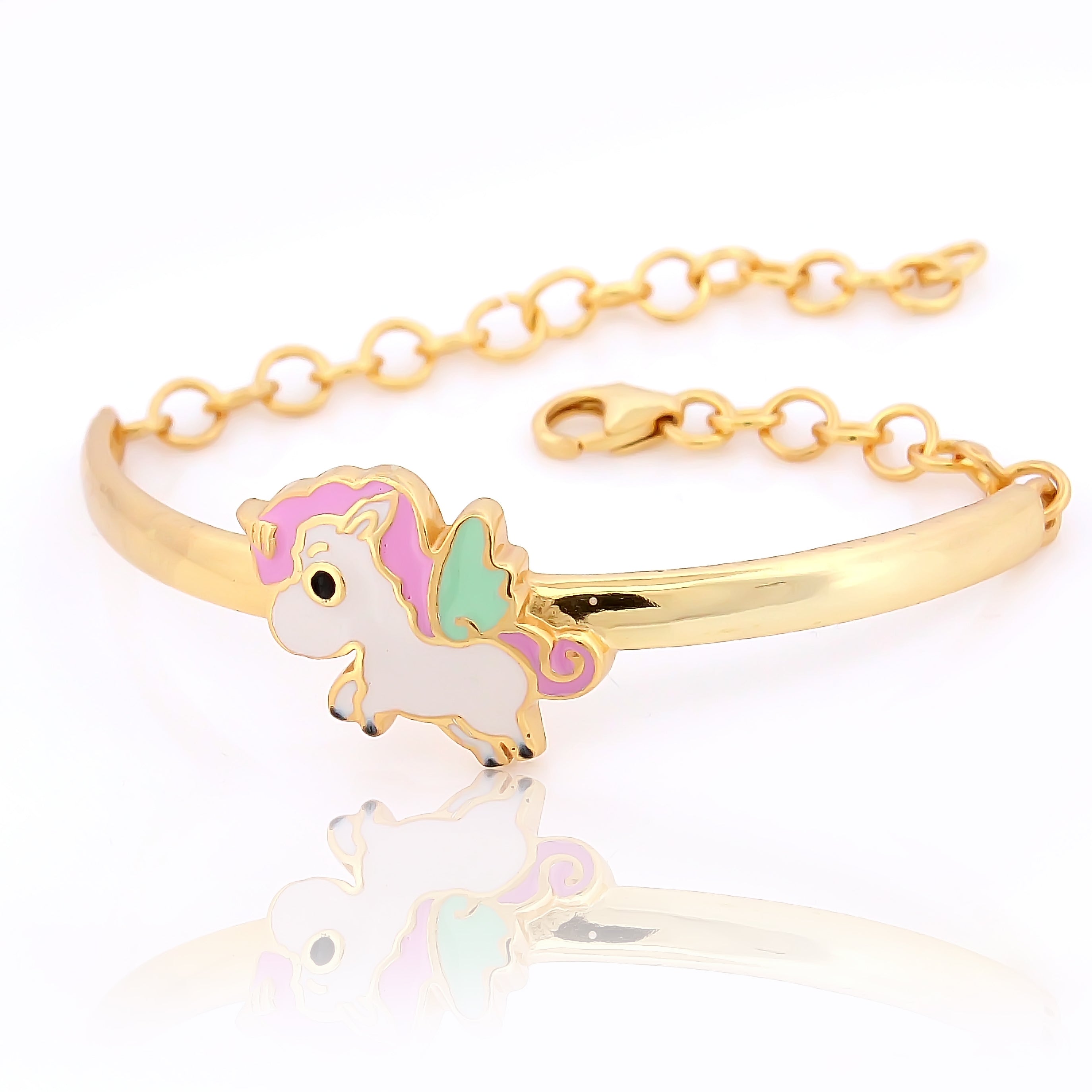 Horse Half Bracelet Chain for Kids – 18KT Gold Plated | 925 Sterling Silver | Elegance & Positivity (Copy)