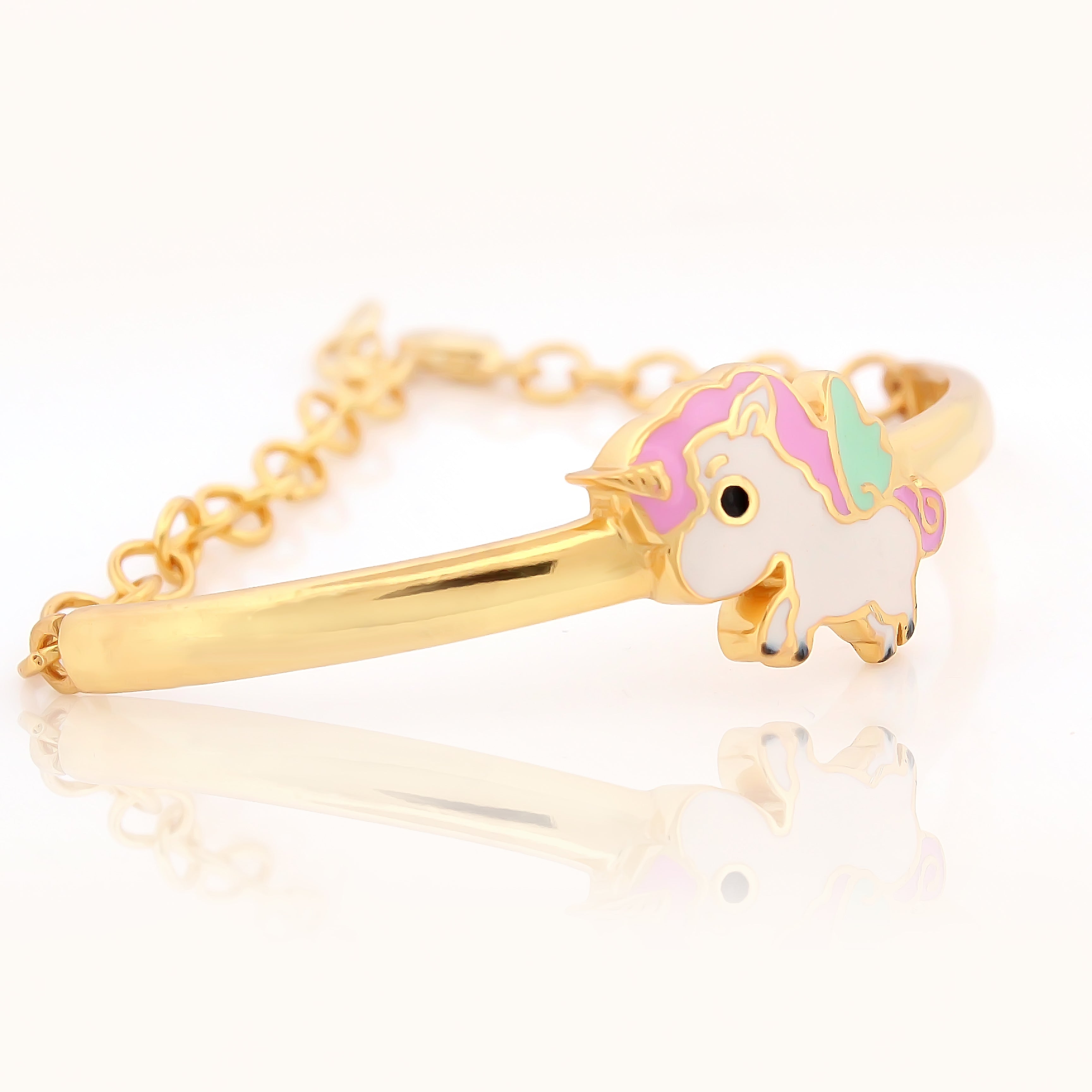 Horse Half Bracelet Chain for Kids – 18KT Gold Plated | 925 Sterling Silver | Elegance & Positivity (Copy)