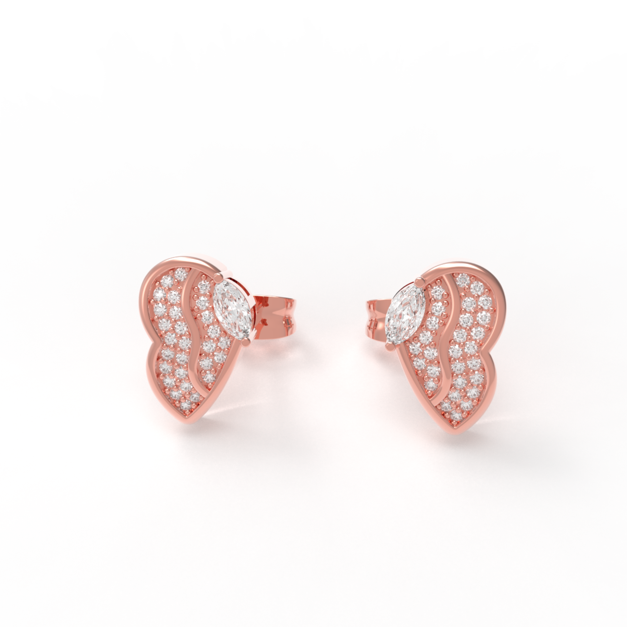 Most Sold Little Butterfly Stud Earrings, Hallmarked 925 Sterling Silver