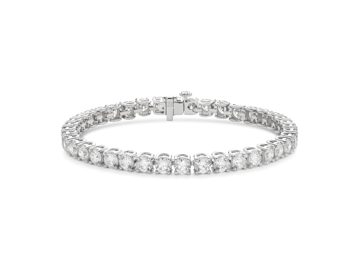 Lab-Grown Diamond Large Tennis Bracelet - G/H color, 7" length | White