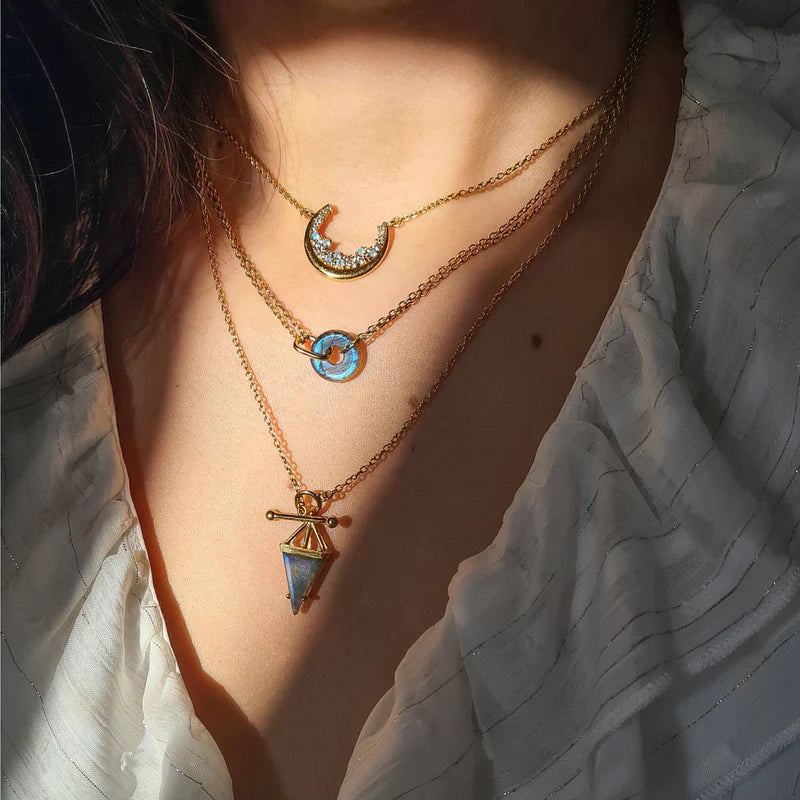 Labradorite necklace